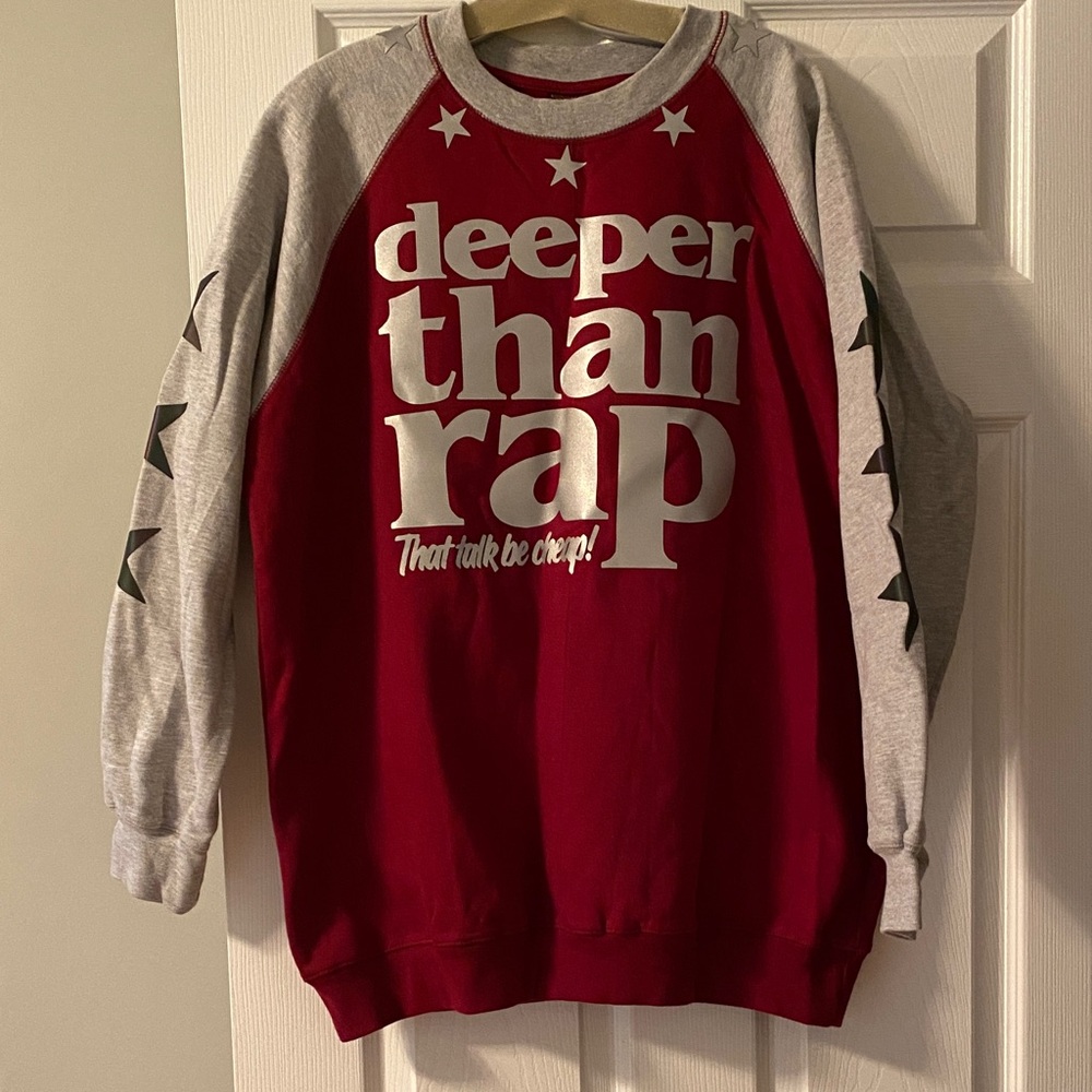 Red and Gray Graphic Sweatshirt size 2xl